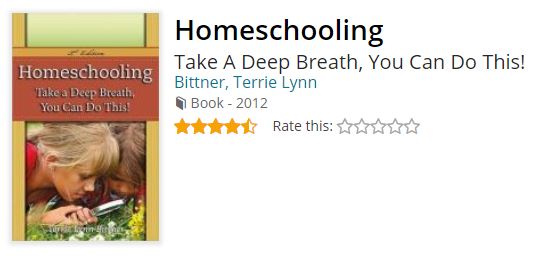 Homeschooling, by Terrie Lynn Bittner, cover image